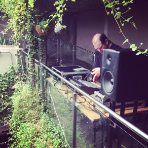 Danny Buchanan setting up for flutter